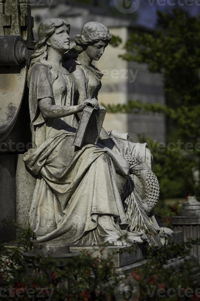 Statue of Two Women photo