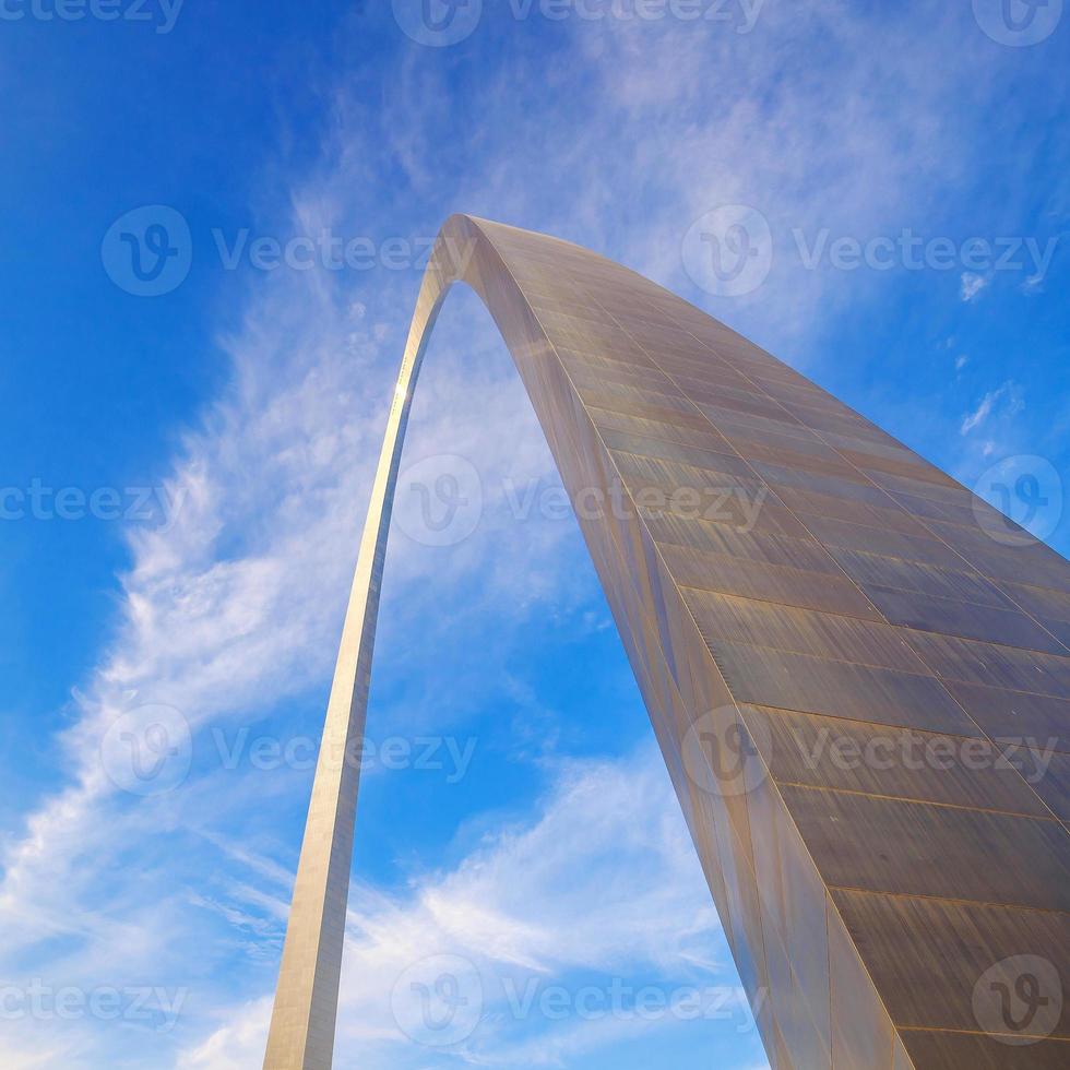 Top section of the Arch  St Louis photo