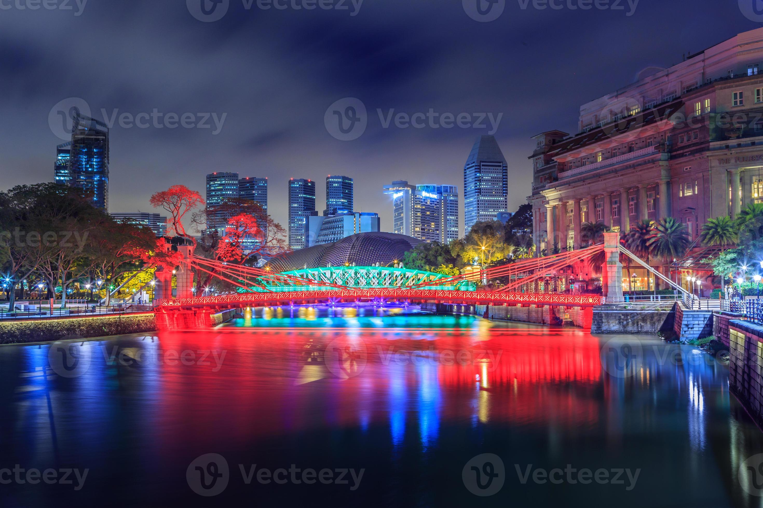 Singapore bridge 779863 Stock Photo at Vecteezy