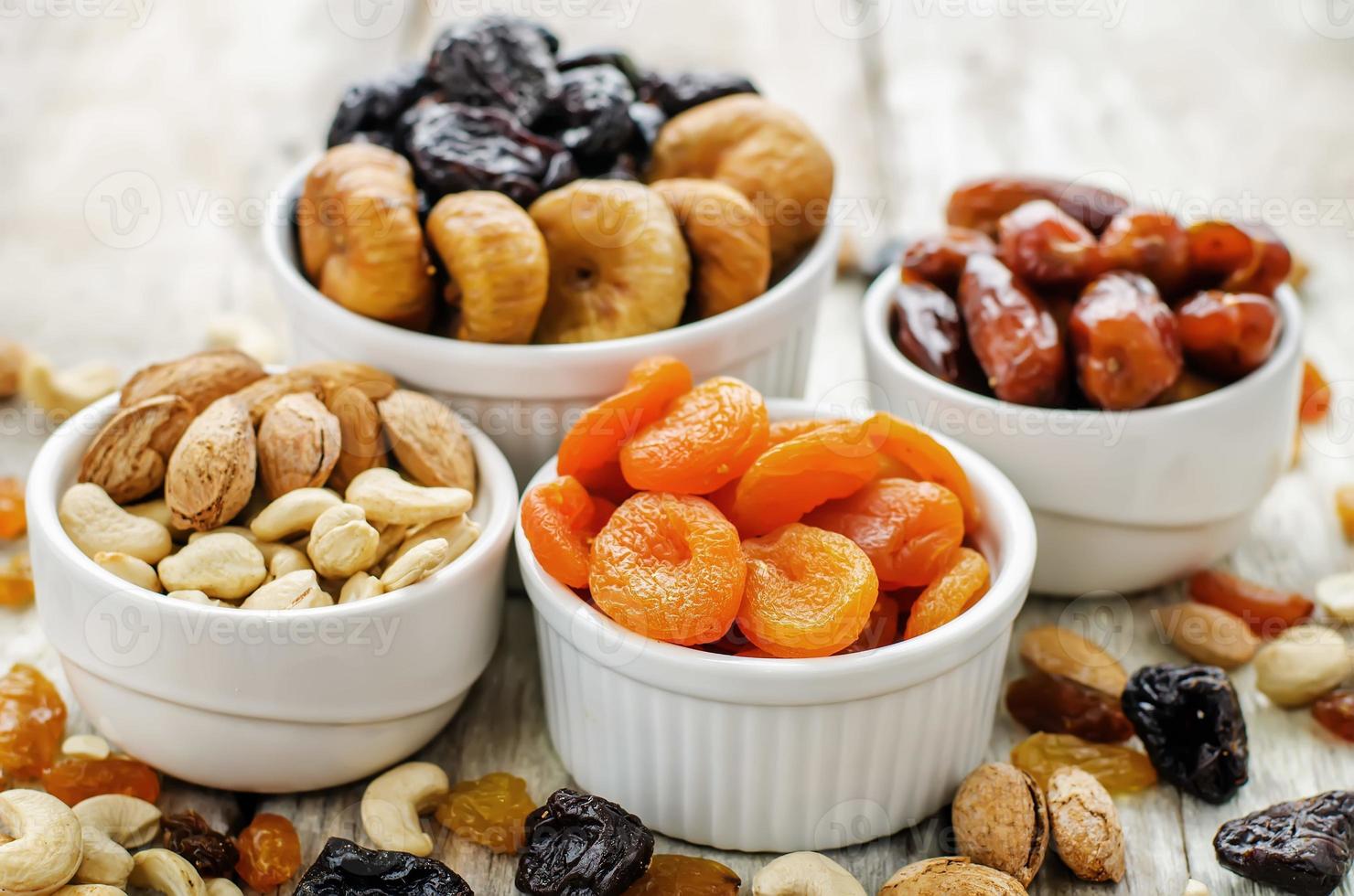 mix of dried fruits and nuts 780737 Stock Photo at Vecteezy