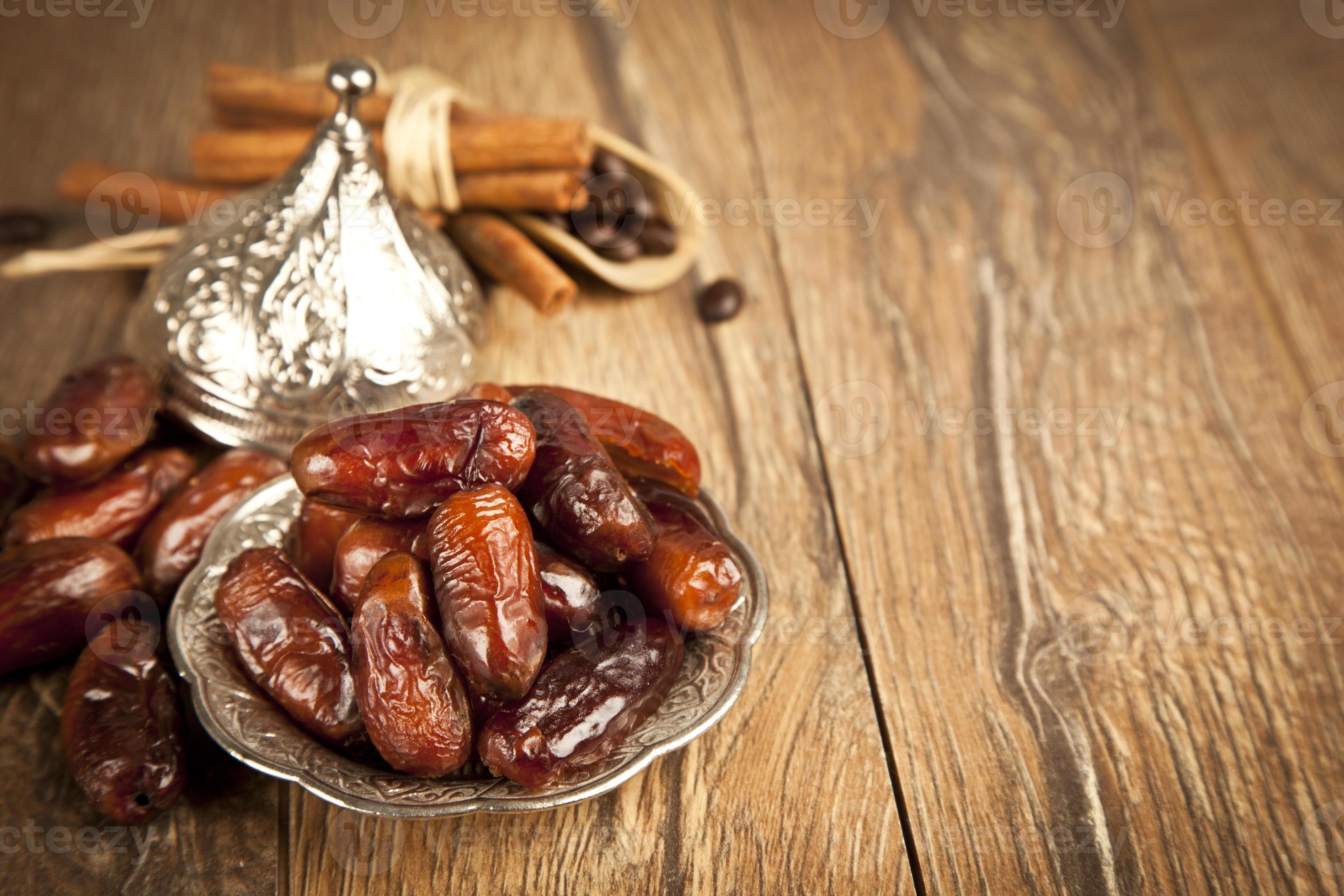 Dried date palm fruits or kurma, ramadan food 780799 Stock Photo at
