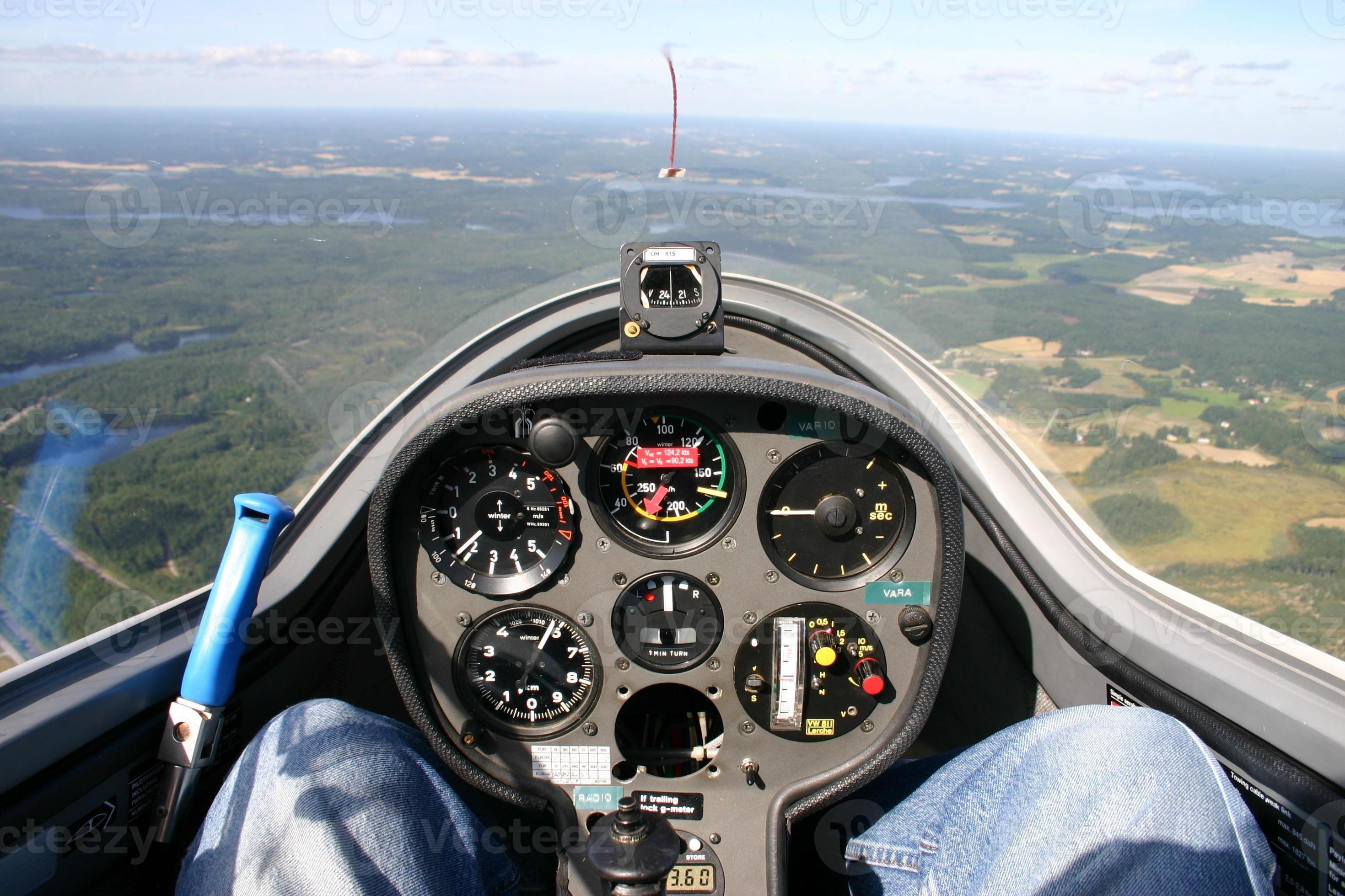 Glider cockpit 782408 Stock Photo at Vecteezy