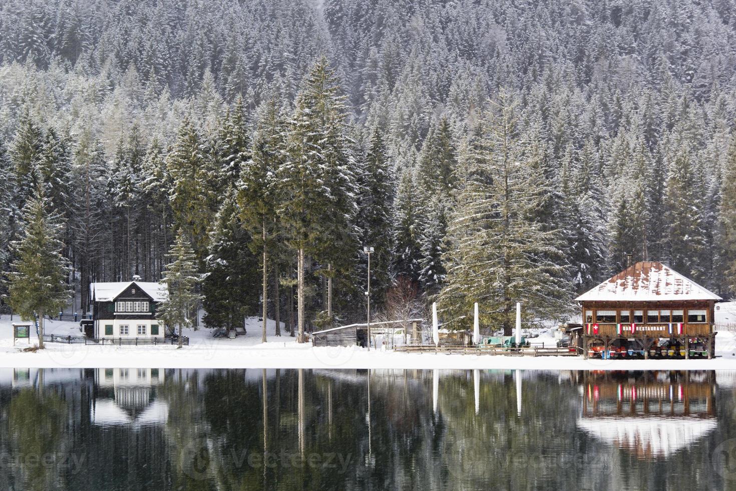 frozen lake photo