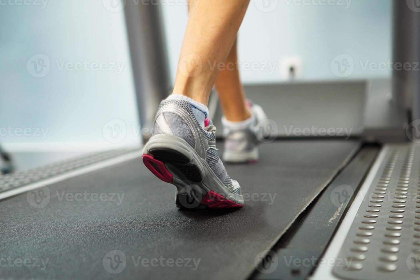 Running on treadmill photo