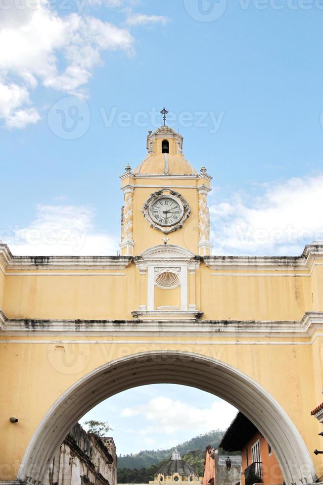Antigua, Guatemala:  Arch of Santa Catalina, a city icon photo