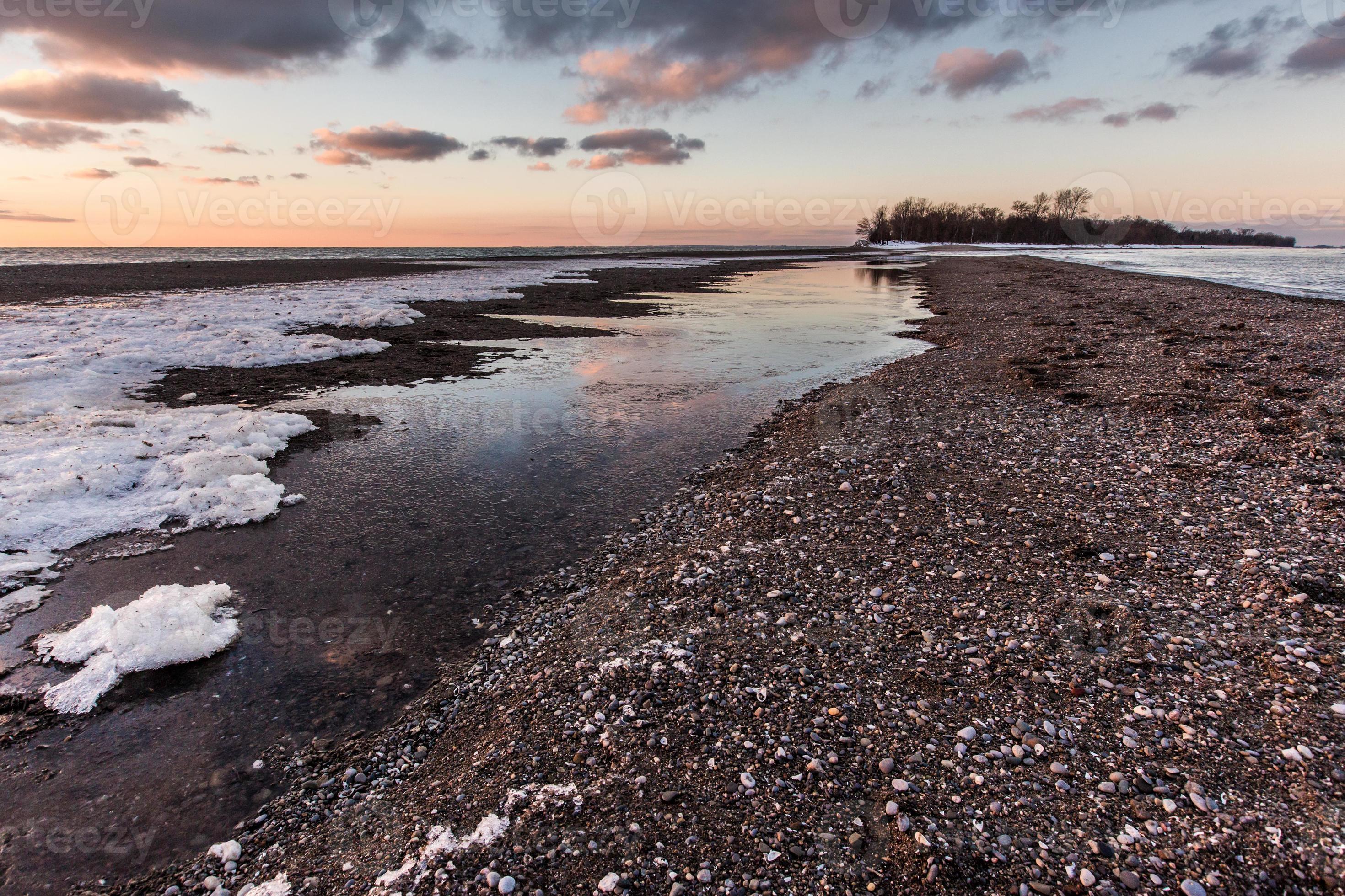 Point Pelee National Park Winter Scene 786128 Stock Photo at Vecteezy