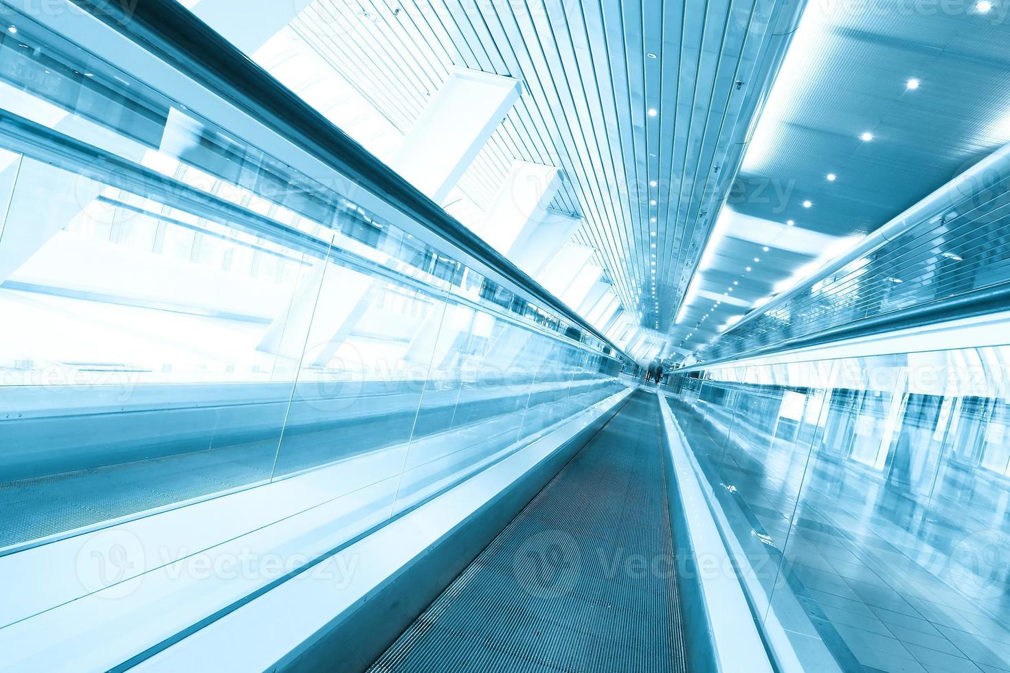 escalator indoor shopping mall photo