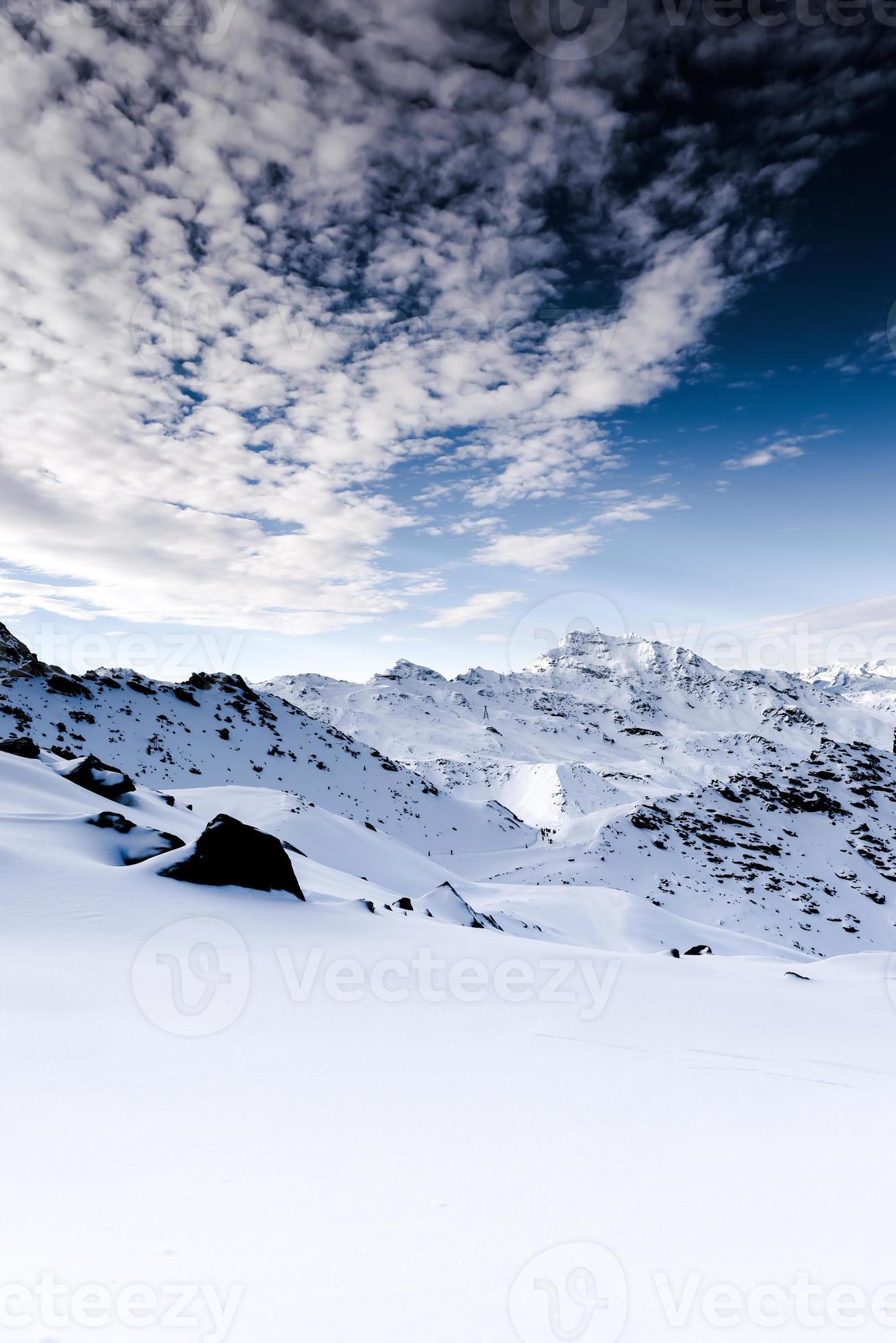 Alpes, Francia, estación de esquí de Val Thorens foto