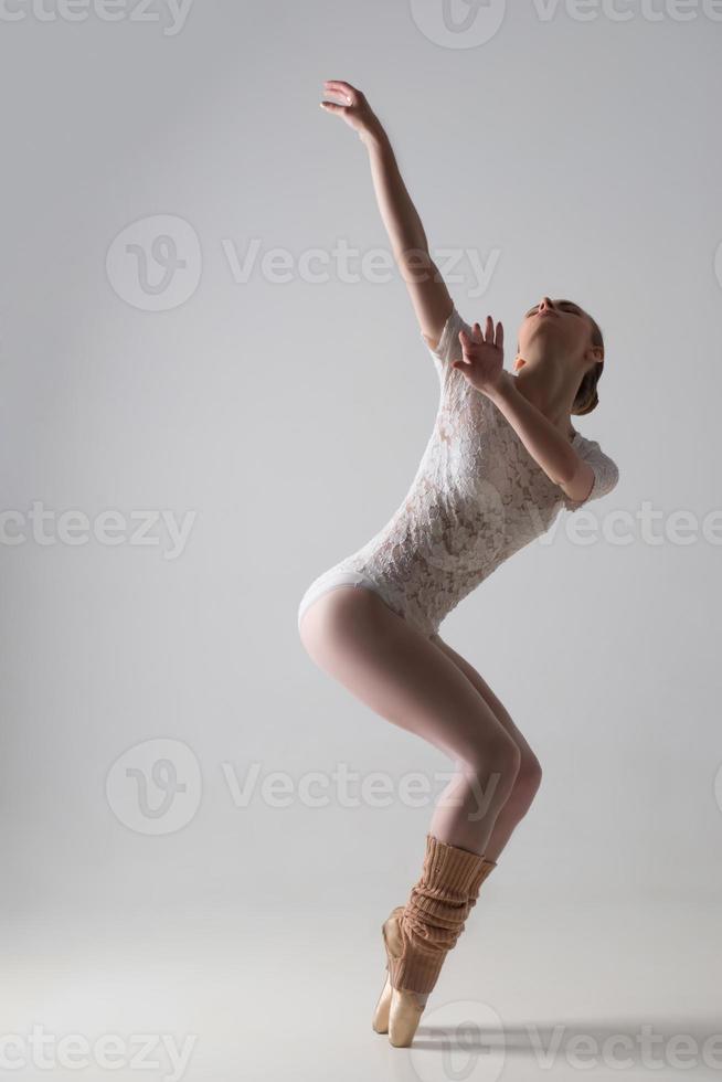 Graceful ballet dancer photo