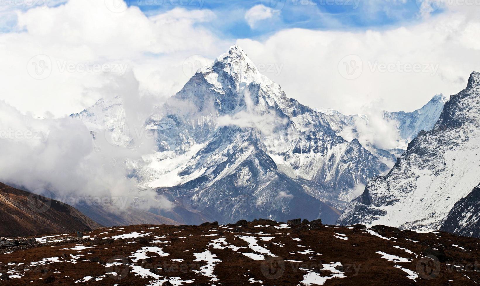 Ama Dablam peak, Nepal photo