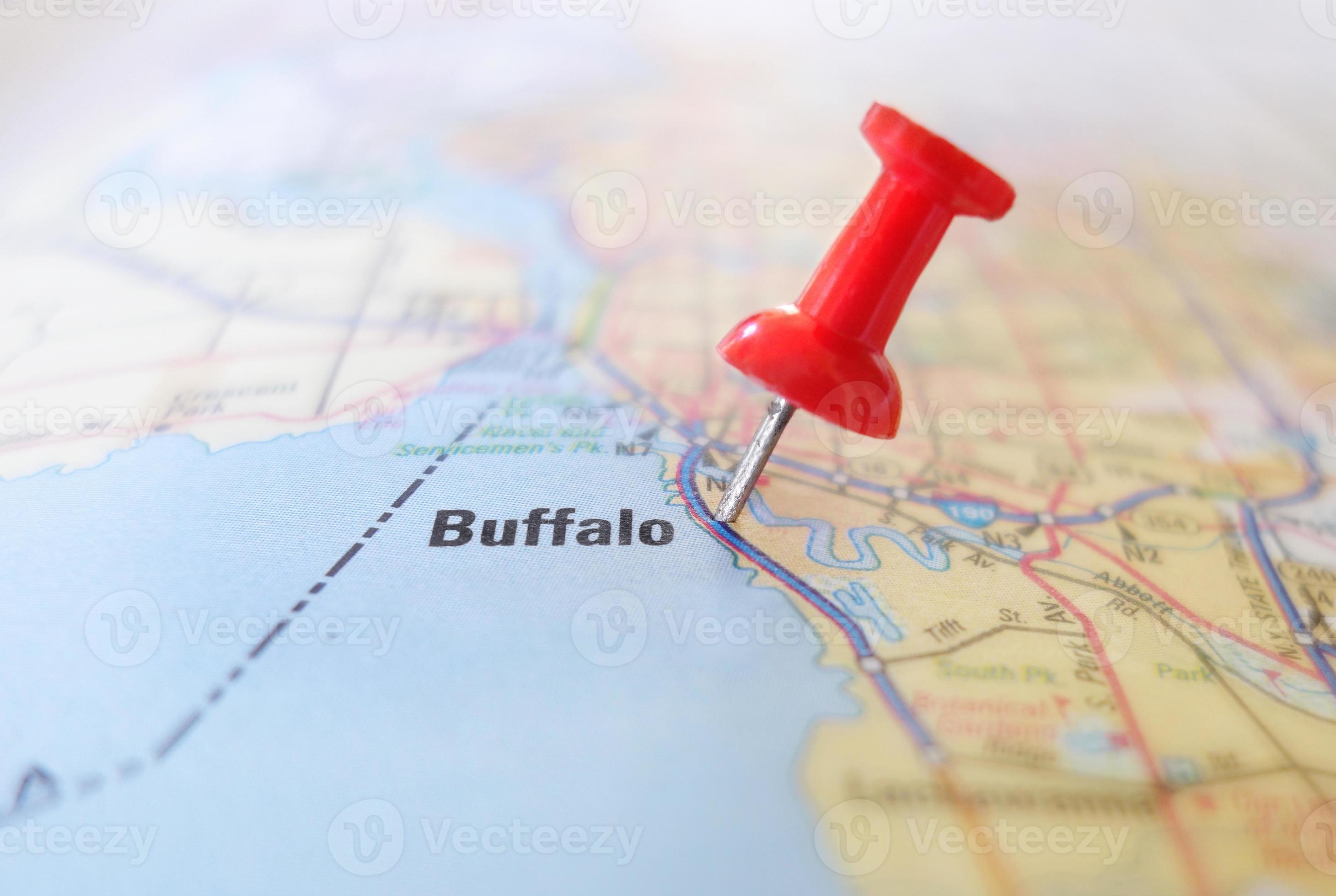 Buffalo Map Photo