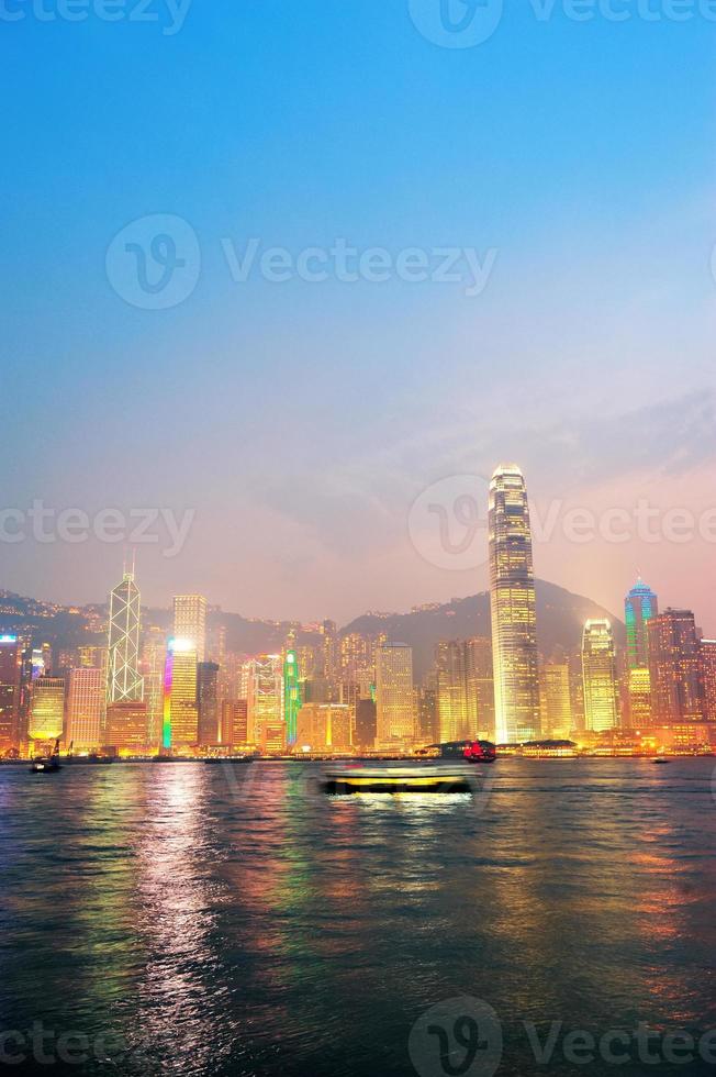 hong kong victoria harbour mañana foto