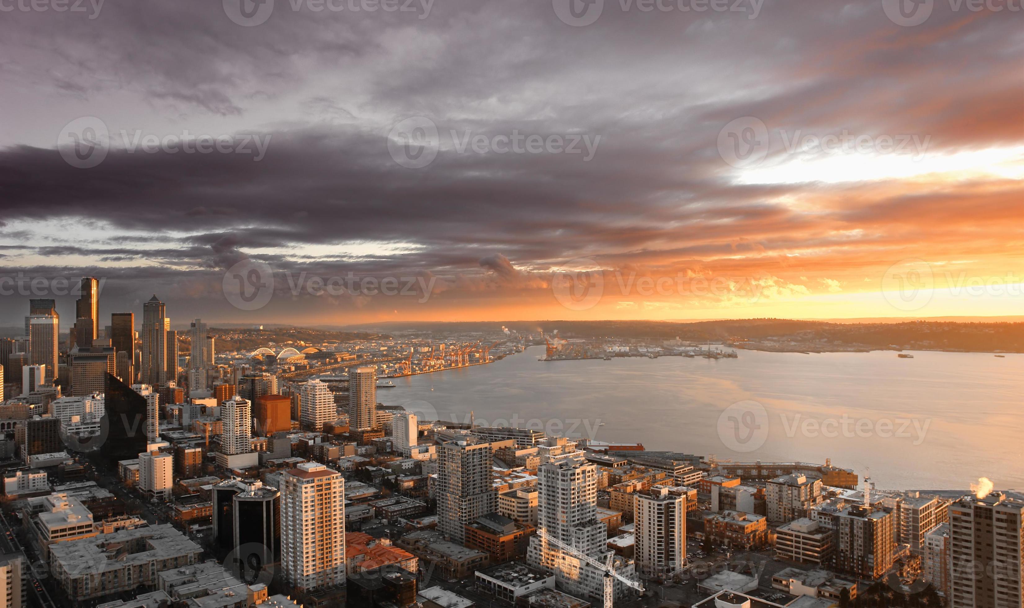 Seattle Sunset 796275 Stock Photo at Vecteezy Seattle Sunset 796275 Stock Photo at Vecteezy