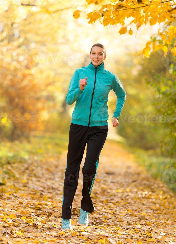 Female fitness model training outside and running 798168 Stock Photo at ...