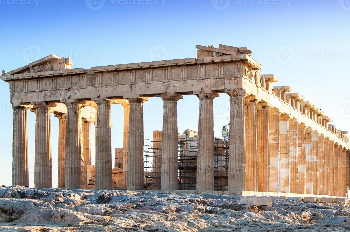 El Partenón en Atenas, Grecia foto