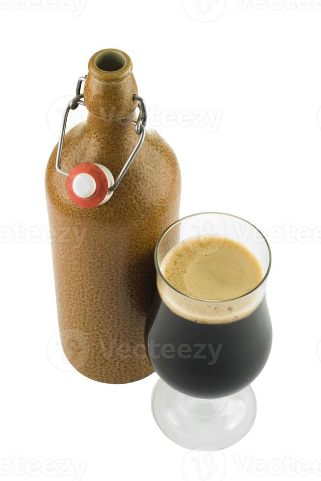 Glass of Belgian Abbey Ale photo