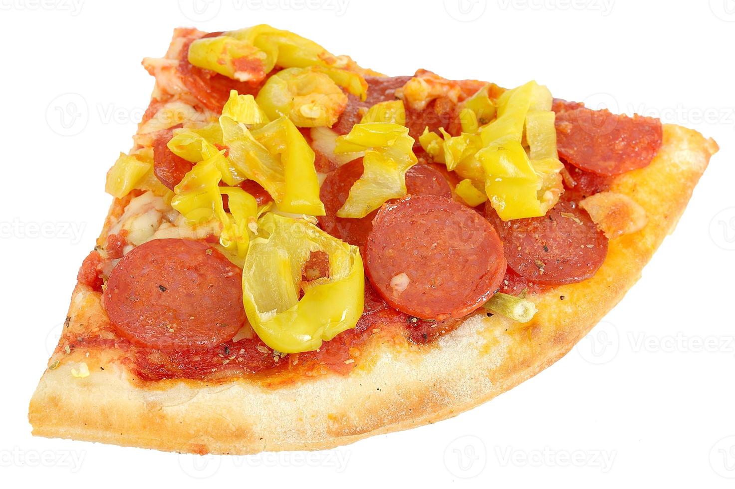 Pepperoni and Hot Pepper Pizza 804943 Stock Photo at Vecteezy
