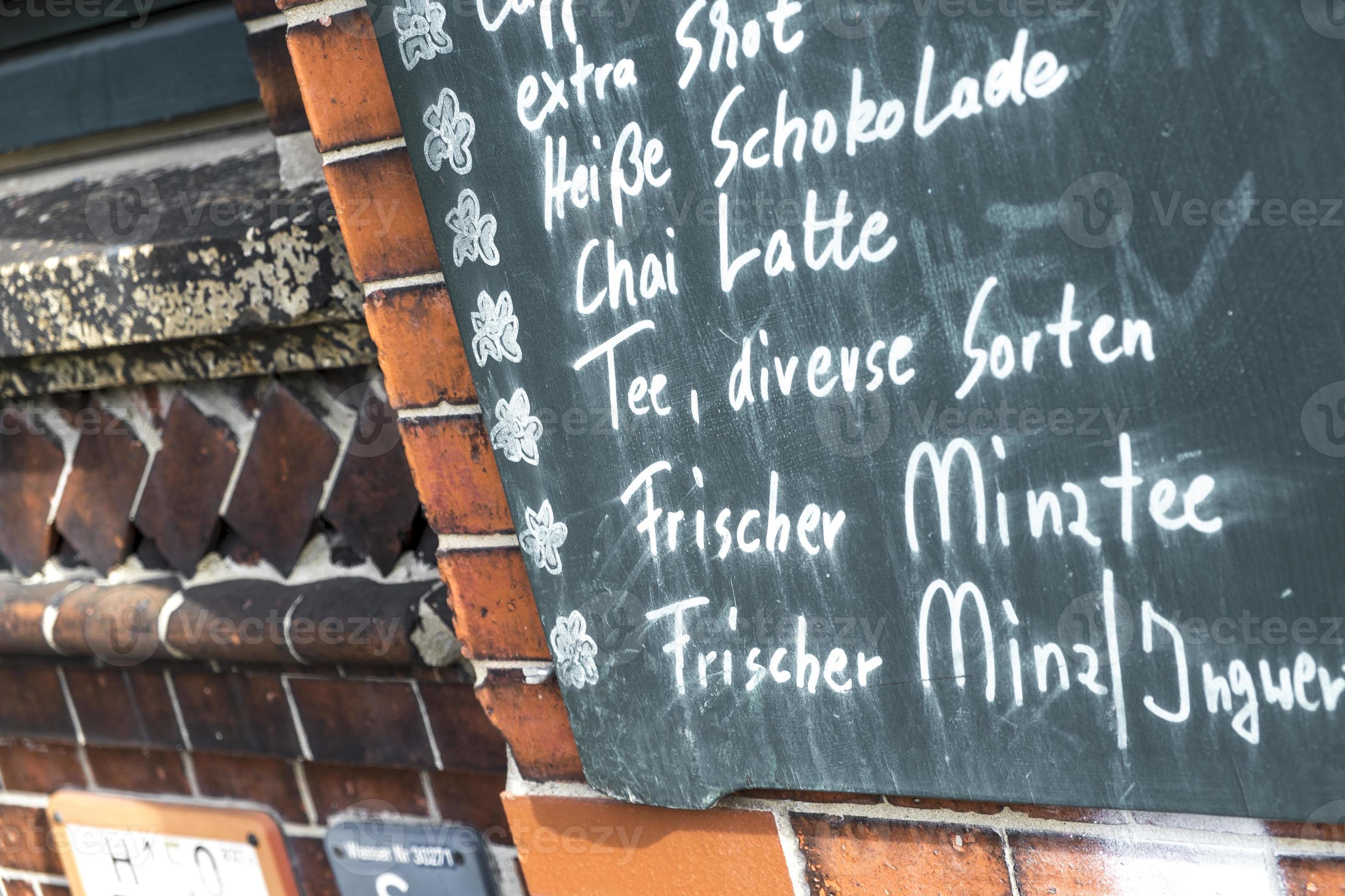 menu in German 807015 Stock Photo at Vecteezy