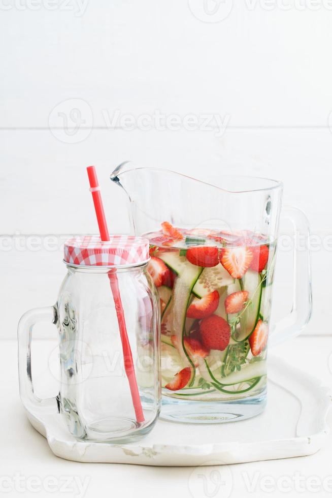 Infused water photo
