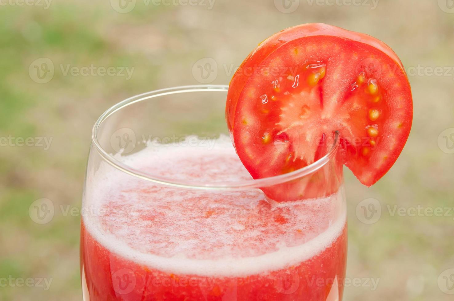 jugo de tomate foto