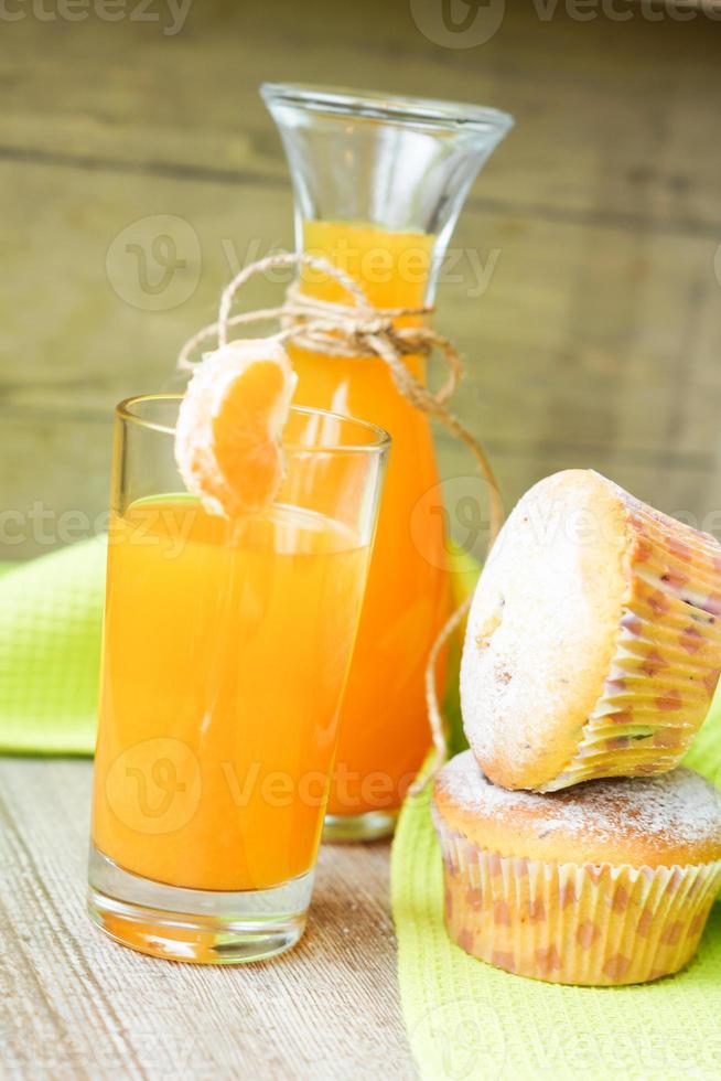 Tangerine juice photo