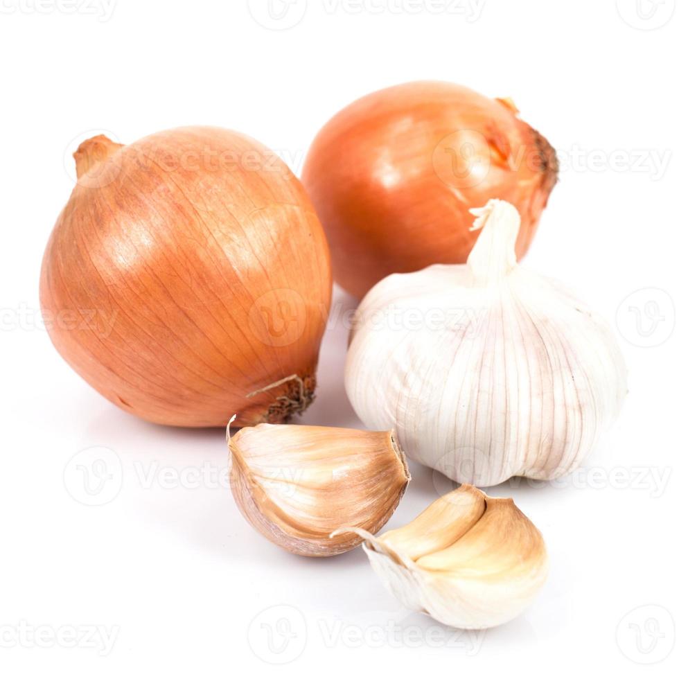 Onion and garlic 812319 Stock Photo at Vecteezy