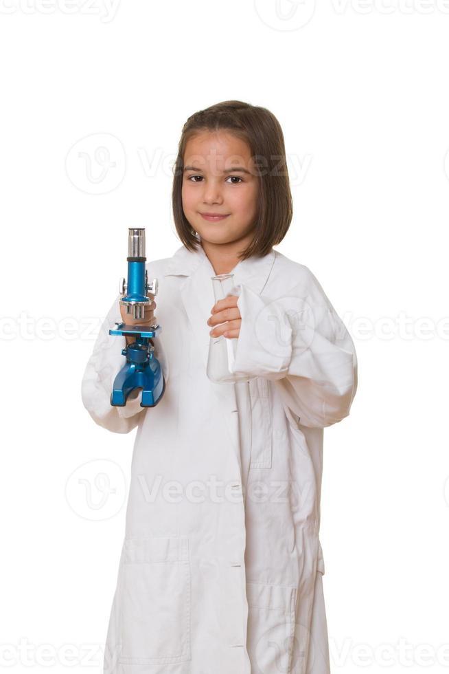 Science girl 813428 Stock Photo at Vecteezy