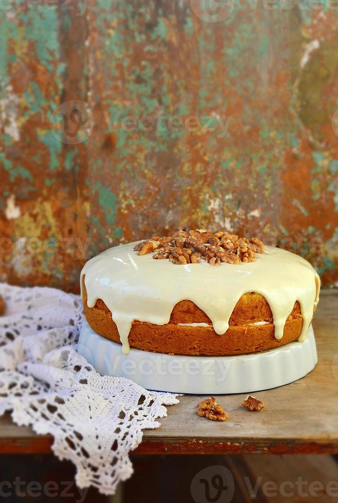 Carrot Cream Pie From Cottage Cheese Cheese And Walnuts 814183 Stock Photo At Vecteezy The mix of pecans, pineapple carrot cake has been around since the middle ages, partly because it is such a delicious dessert. vecteezy