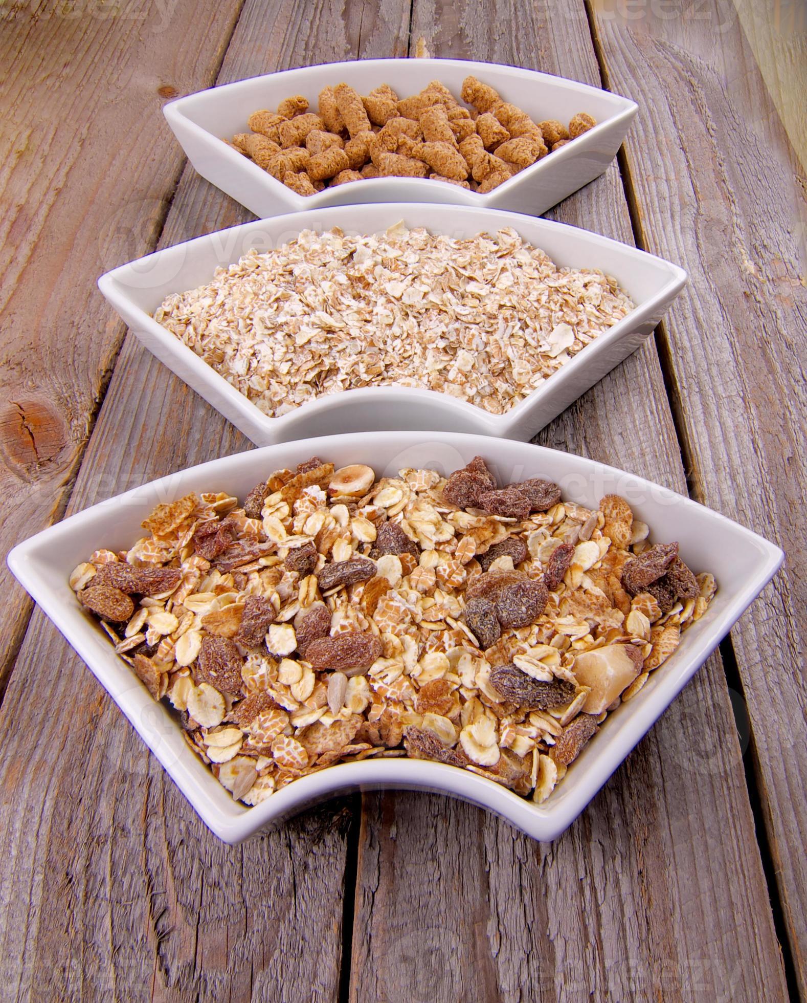 Muesli, Oat Flakes and Bran 815703 Stock Photo at Vecteezy