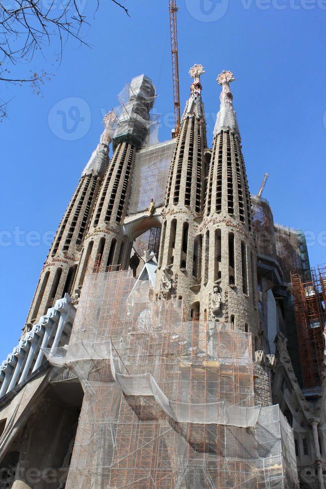 Basílica de la Sagrada Familia, Barcelona, España foto