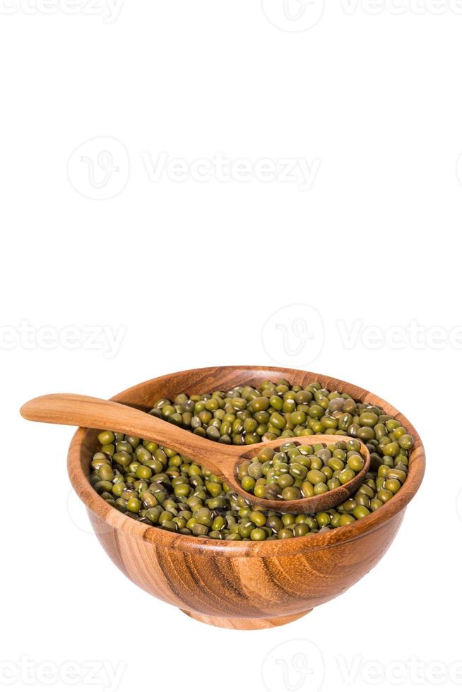 Mung bean in bowl photo