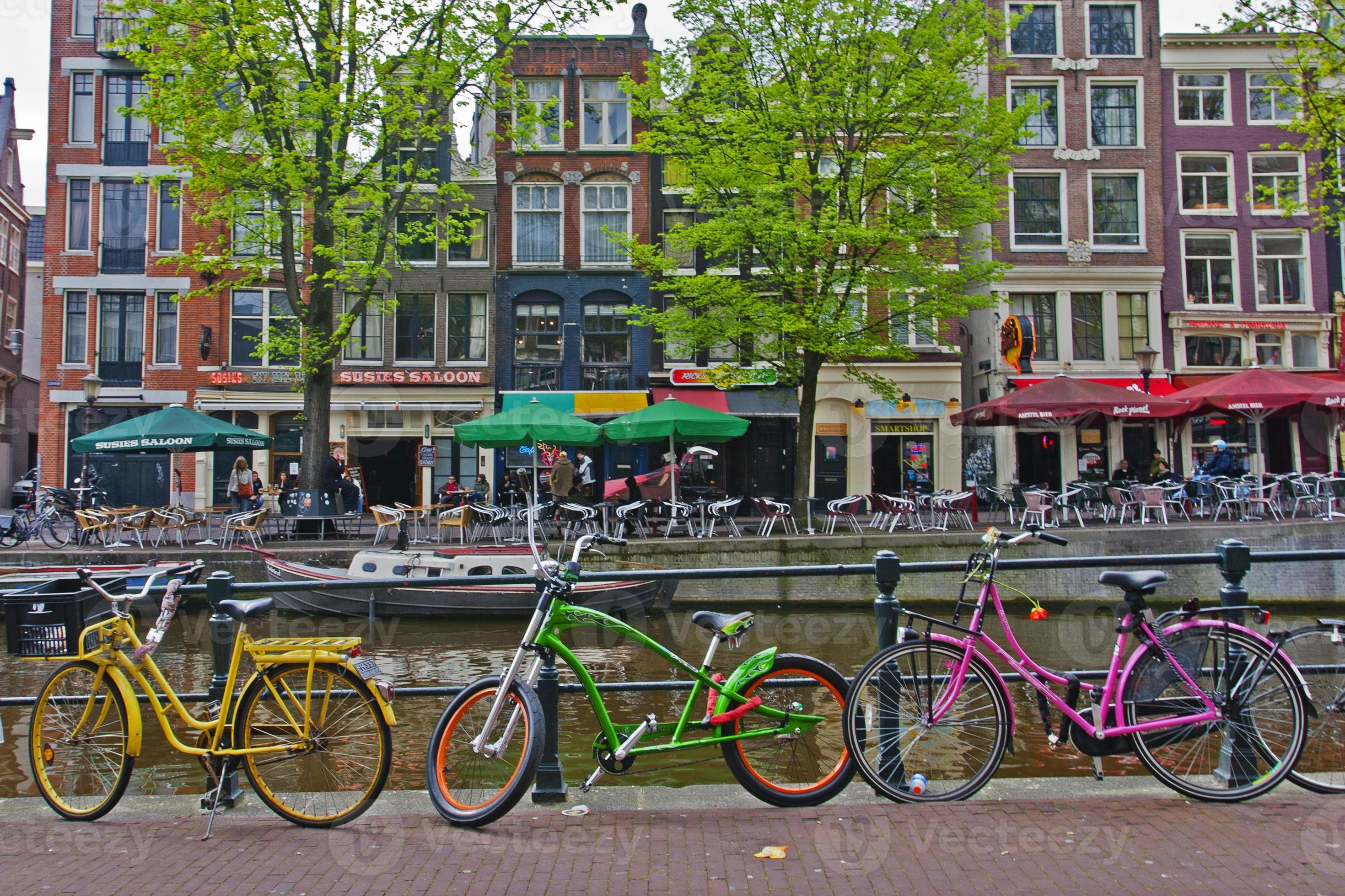 Bicycles in Amsterdam 821076 Stock Photo at Vecteezy