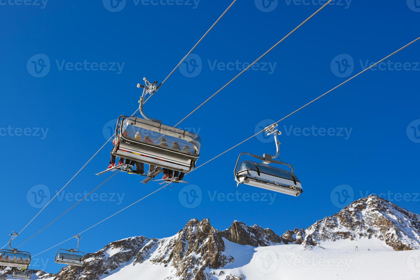 estación de esquí de montaña - innsbruck austria foto