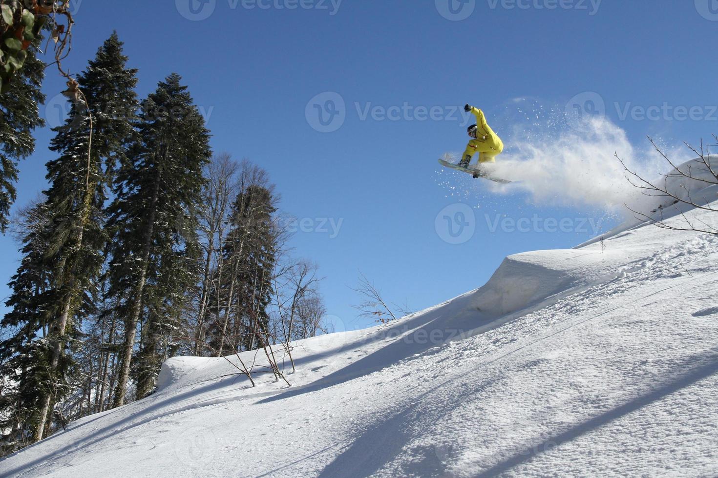 snowboard freerider foto