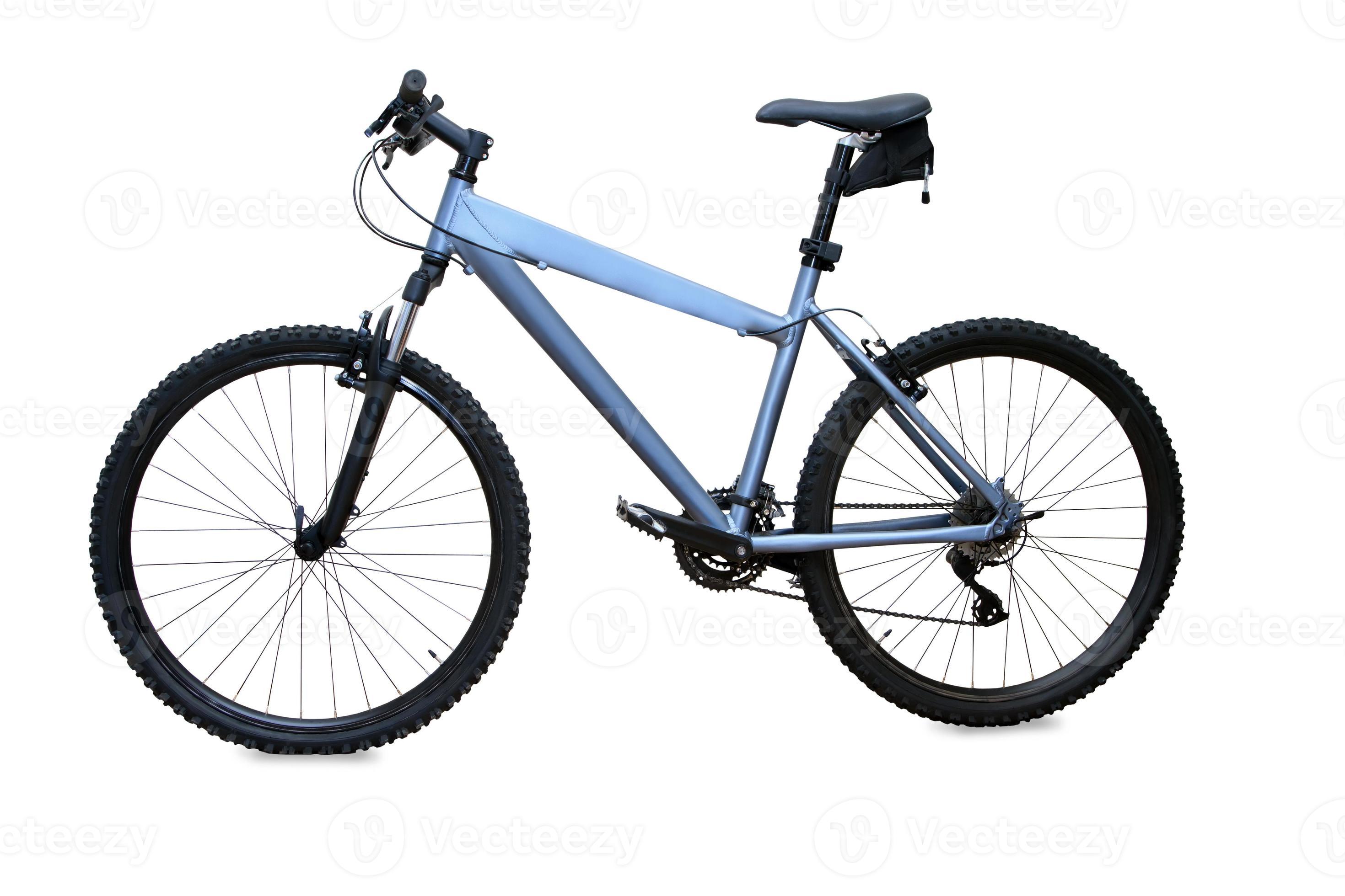blue mountain bike isolated over white background 824435 Stock Photo at