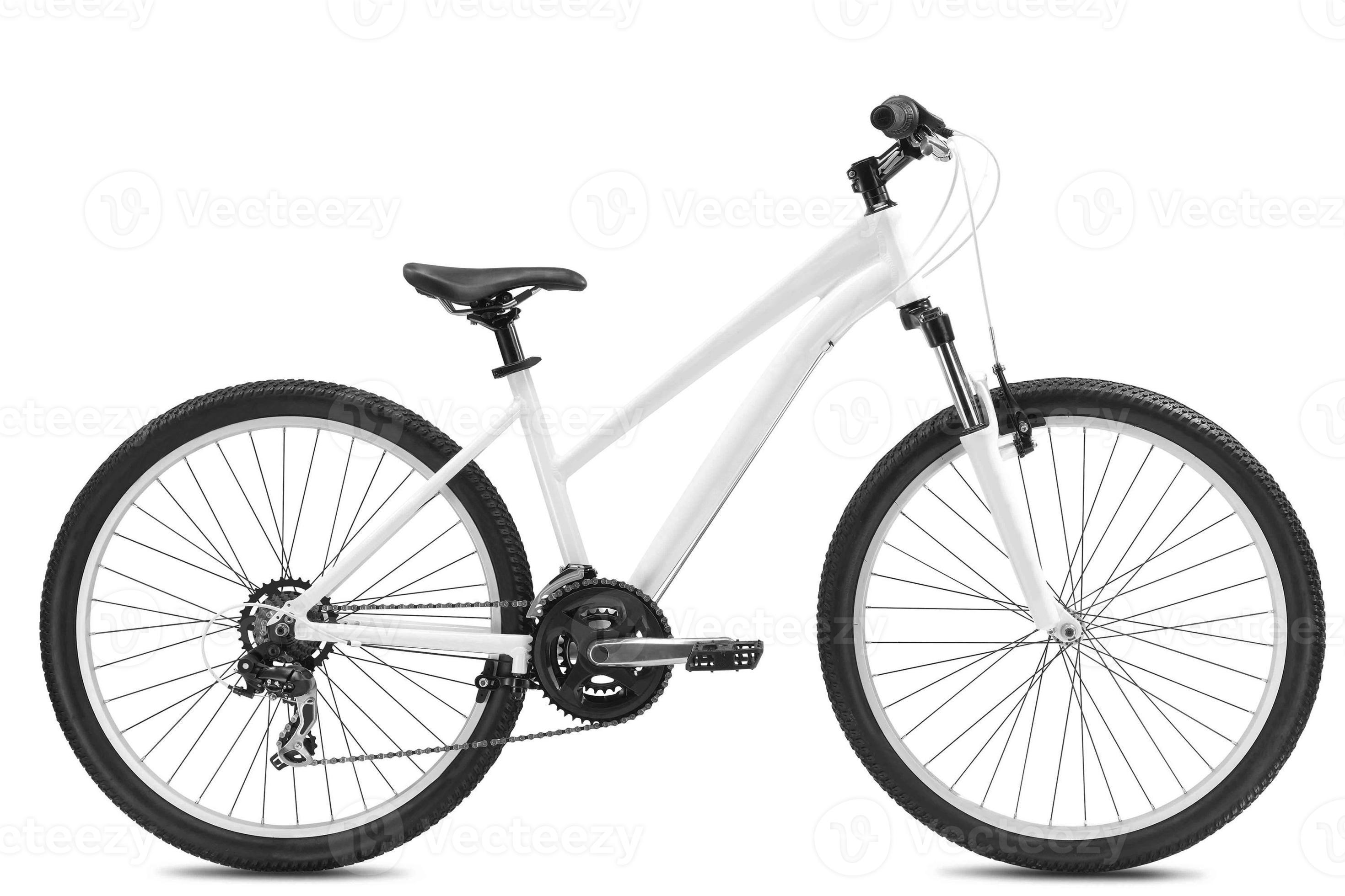 New bicycle isolated on a white background 824437 Stock Photo at Vecteezy