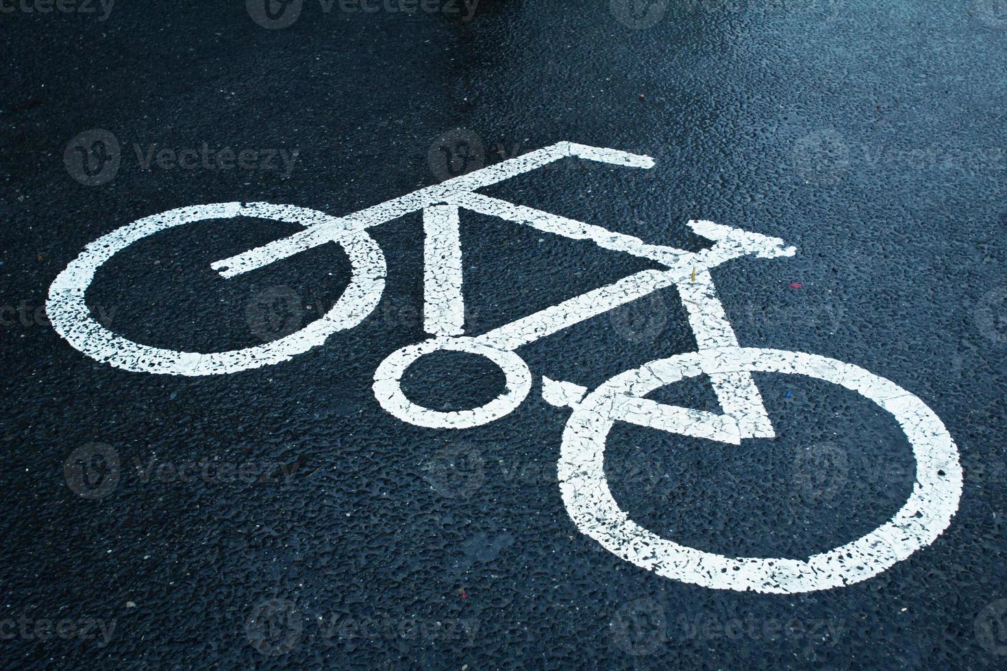 Bicycle lanes photo