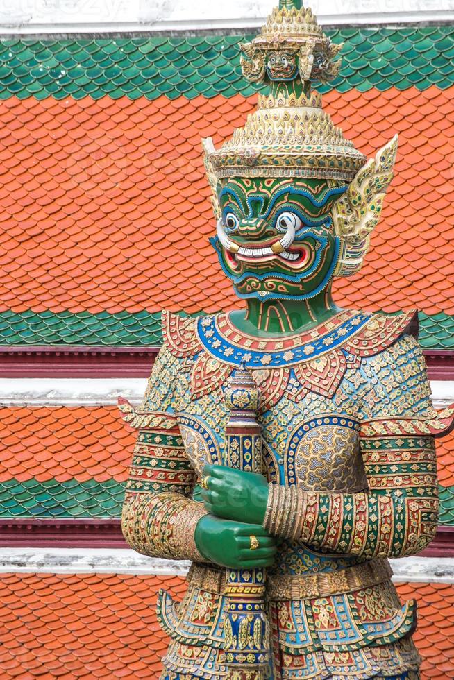 Demon Guardian at Wat Phra Kaew photo