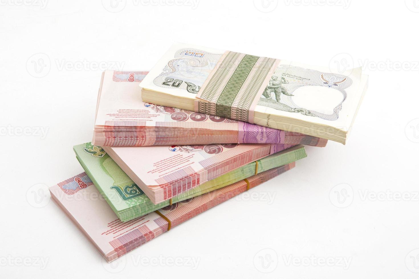 Thai Baht banknotes photo