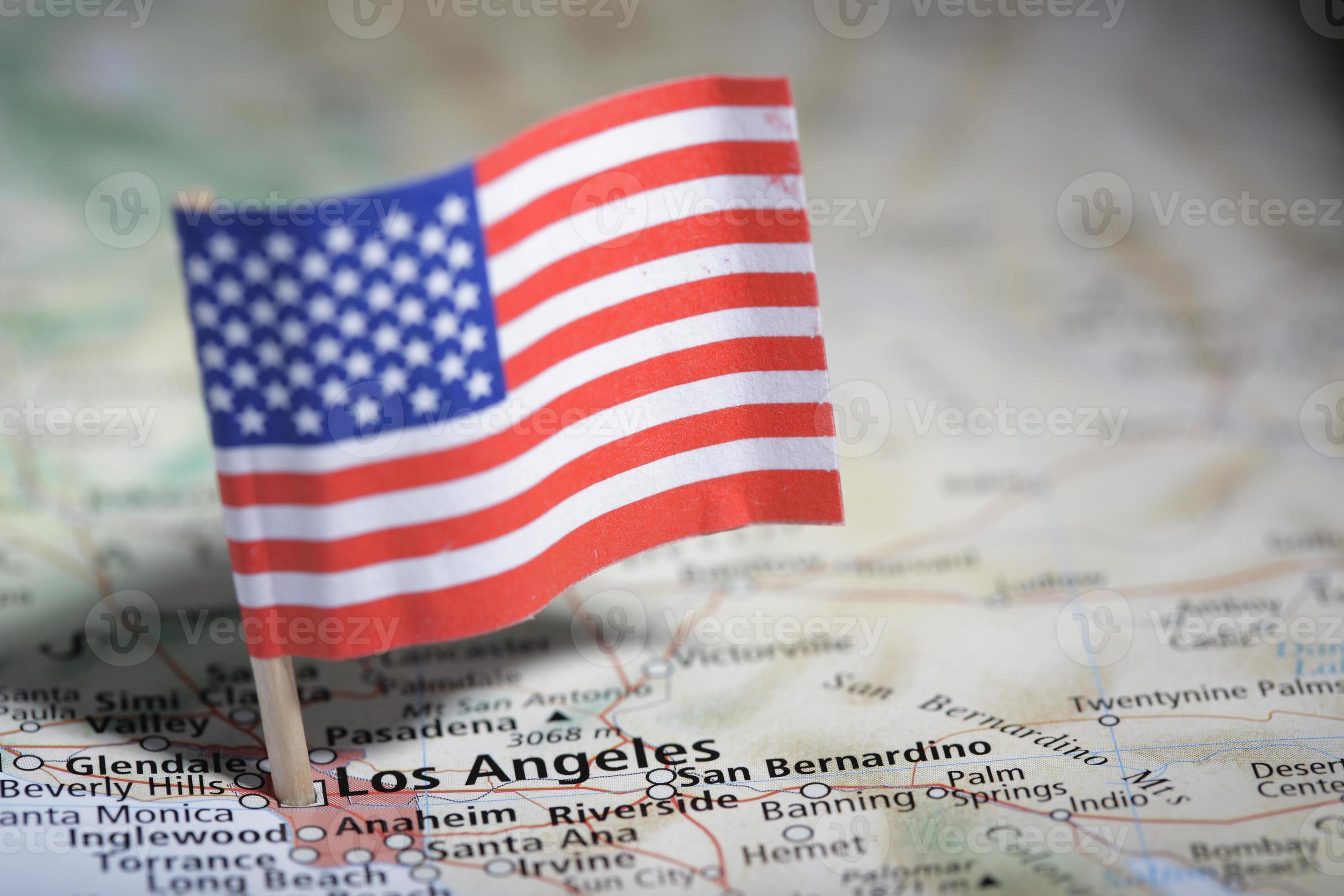 Лос анджелес флаг Лос анджелес флаг