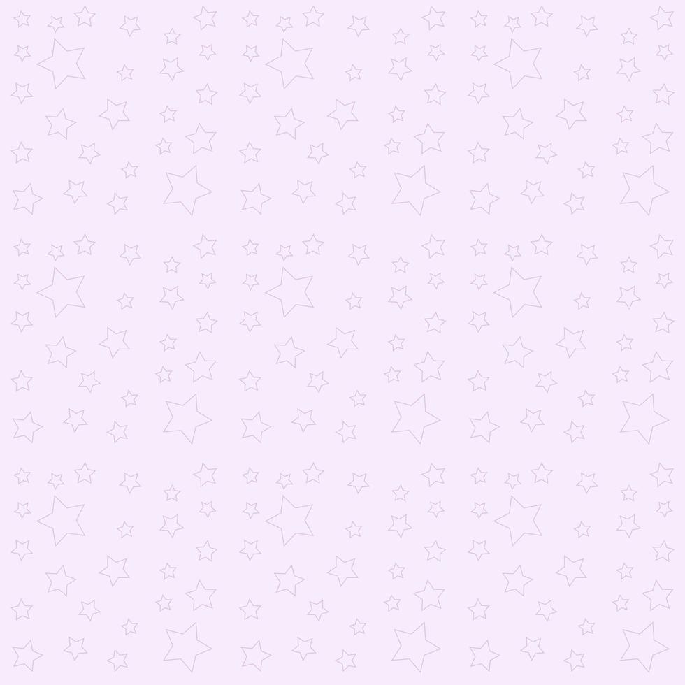 Purple Stars Seamless Pattern Background vector