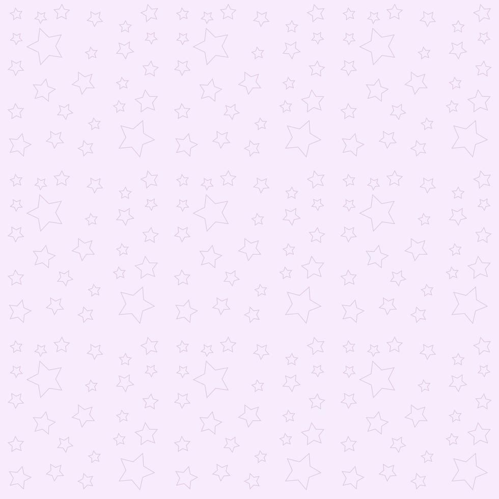 Purple Stars Seamless Pattern Background vector