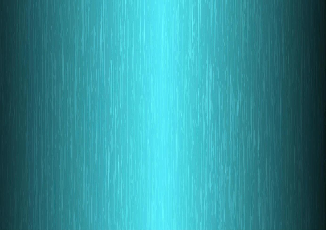 Teal brushed metal texture vector