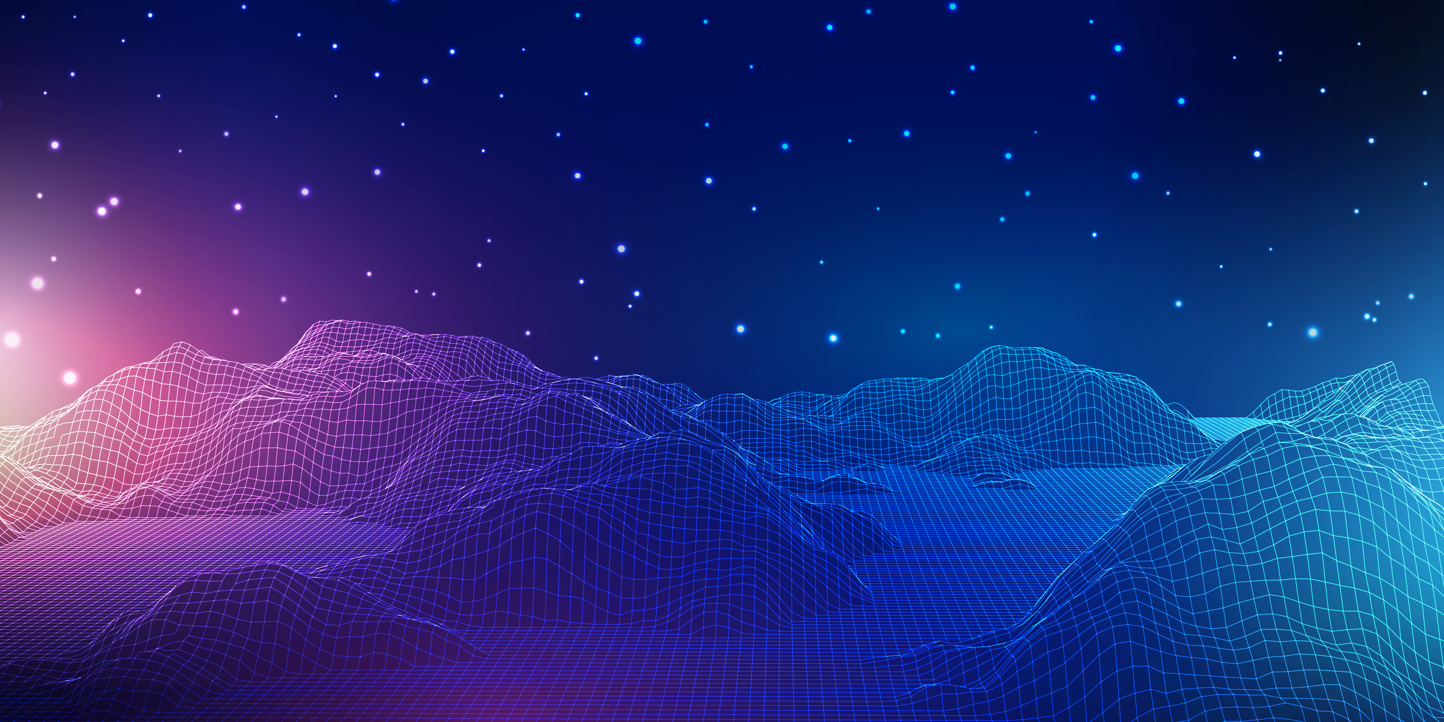 Fondo de banner futurista con terreno de estructura metálica