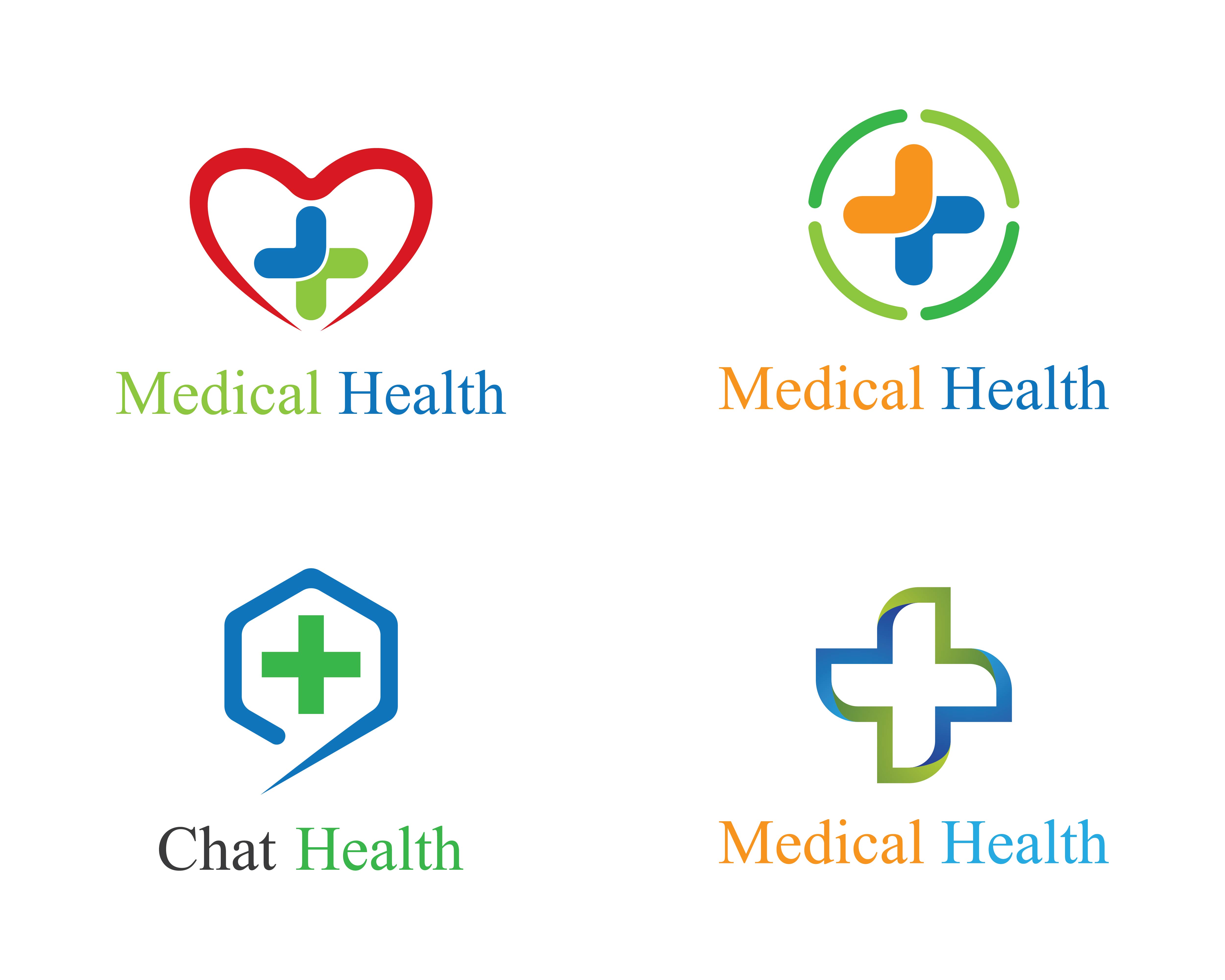 Medical Logo Templates In Flat Design Free Vector - vrogue.co