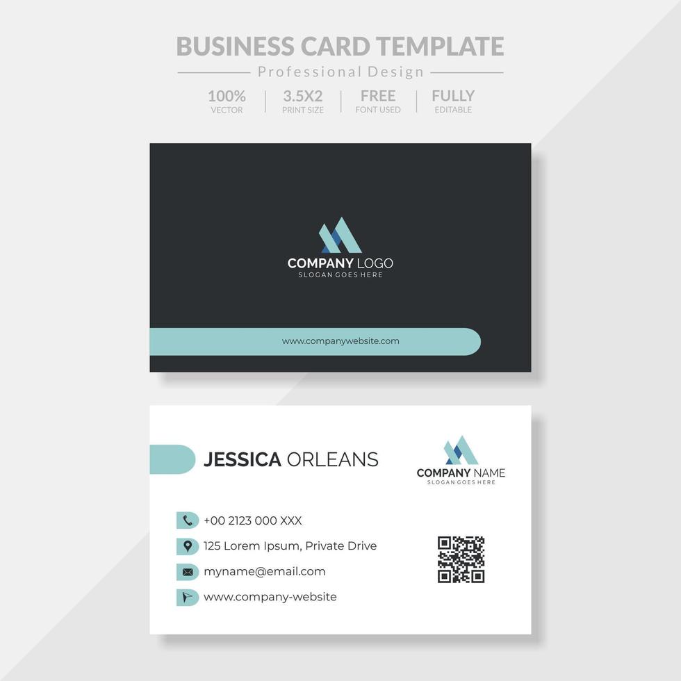 Modern Business Card Template  vector