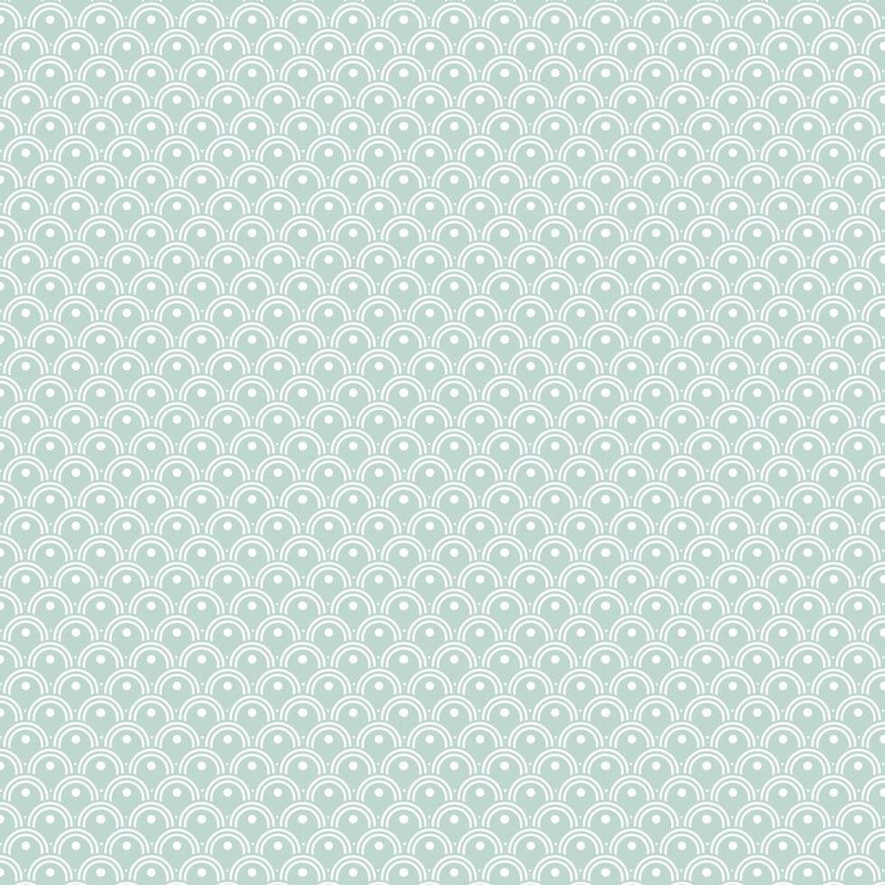 Traditional Japanese Wave Pattern Background vector