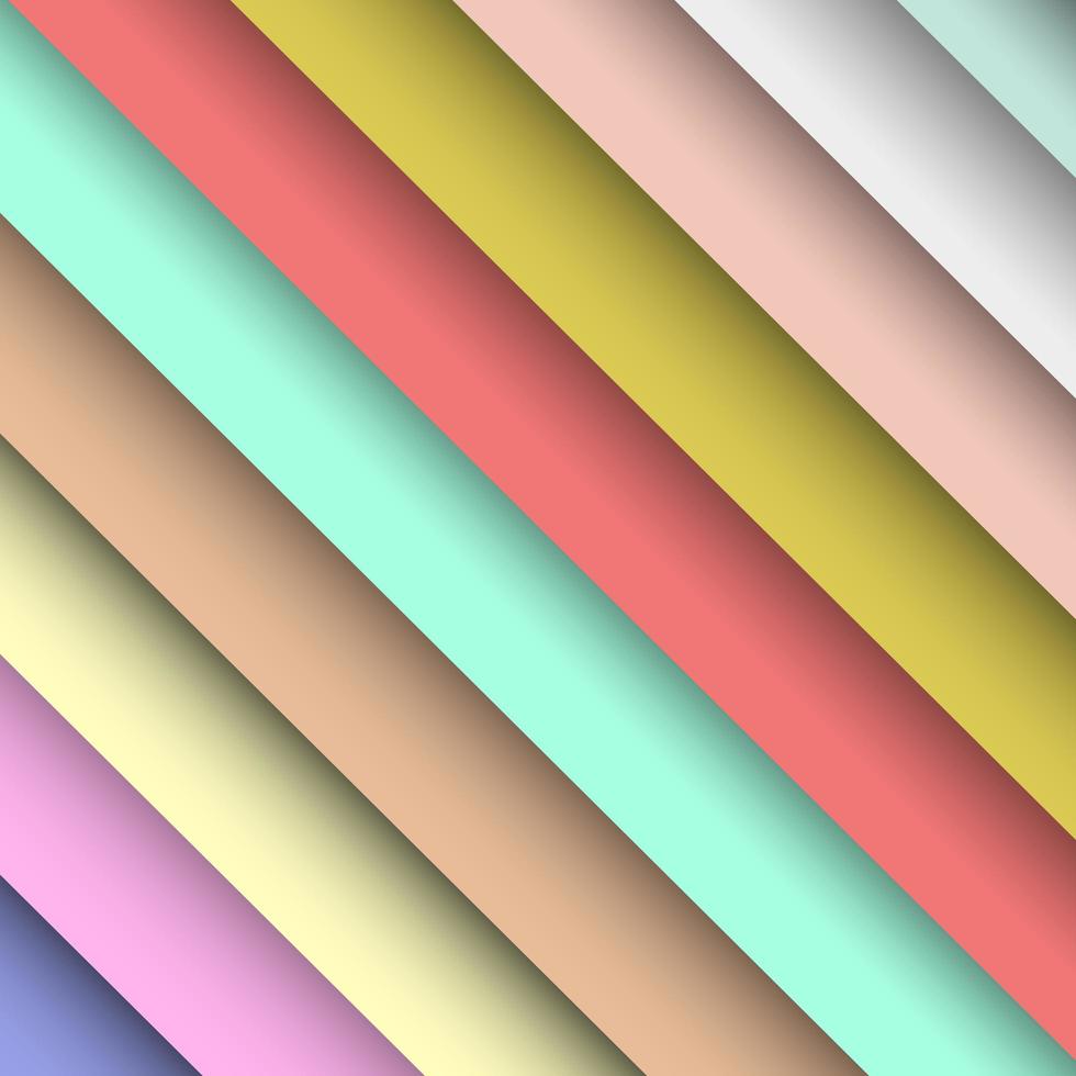 Pastel Gradient Stripes  vector