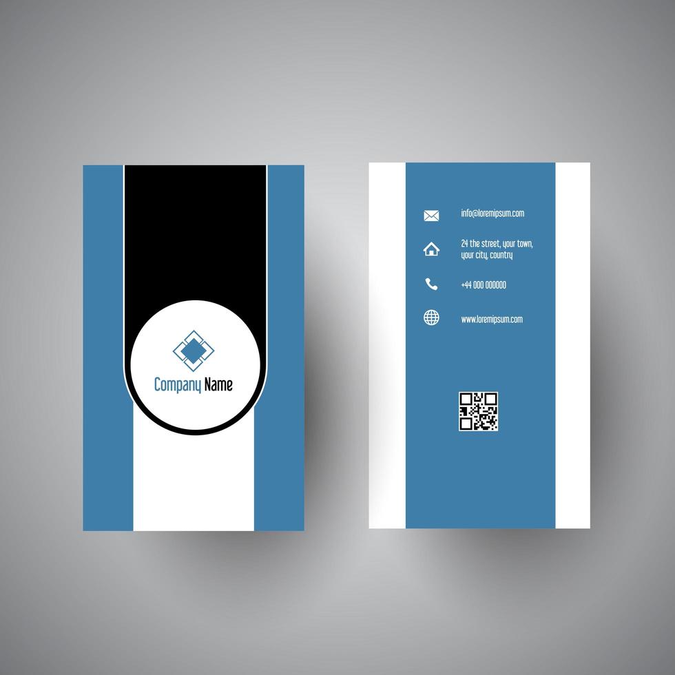 Simple  Clean Modern Business Card  vector