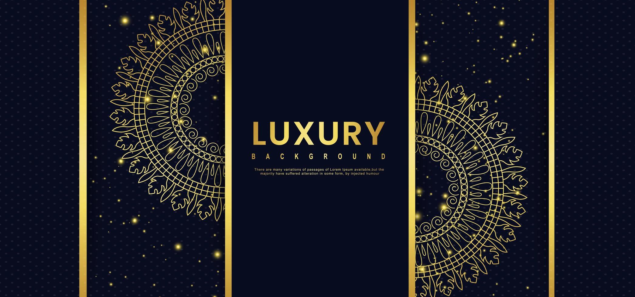 Ornate Golden Royal Banner vector